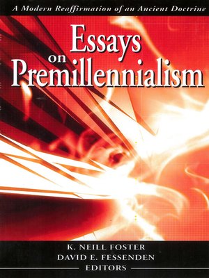 cover image of Essays on Premillennialism